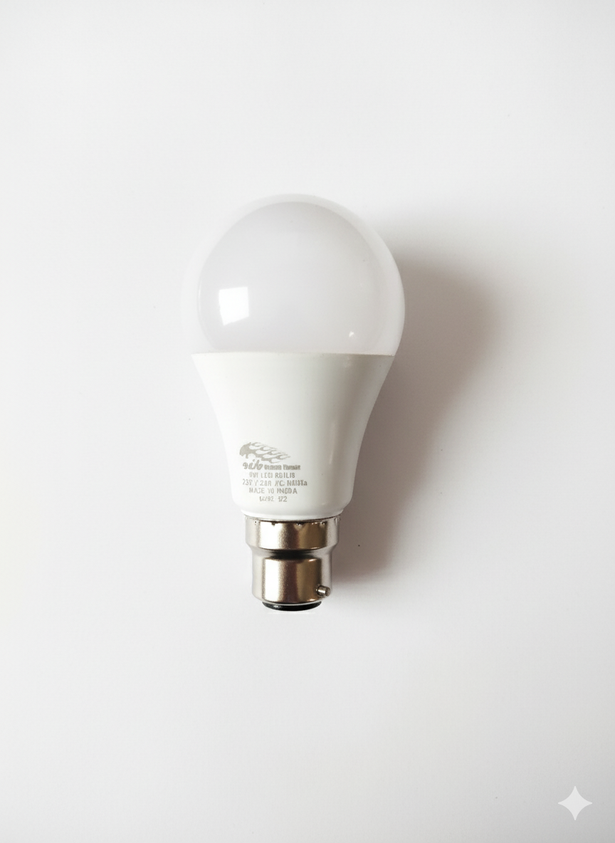 RIB BLU LED BULB 9W (Pack of 6 Pc)