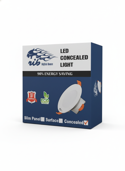 RIB DRI LED CONCELED LIGHT 7W