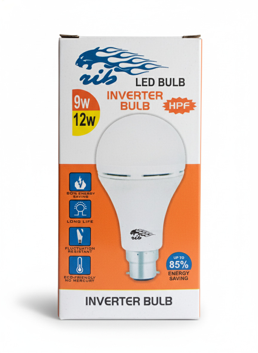 RIB 12W INVERTER LED BULB