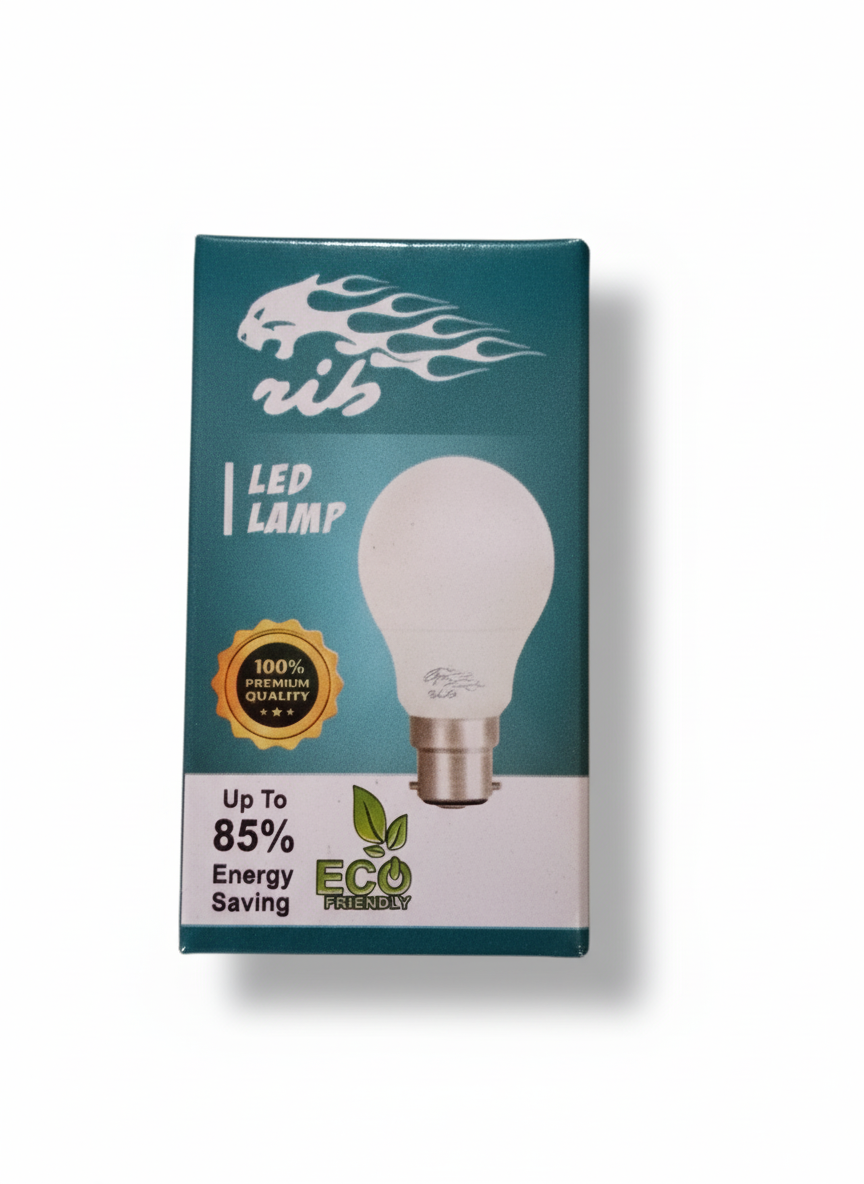 RIB DOB1 LED BULB 9W (Pack of 10)