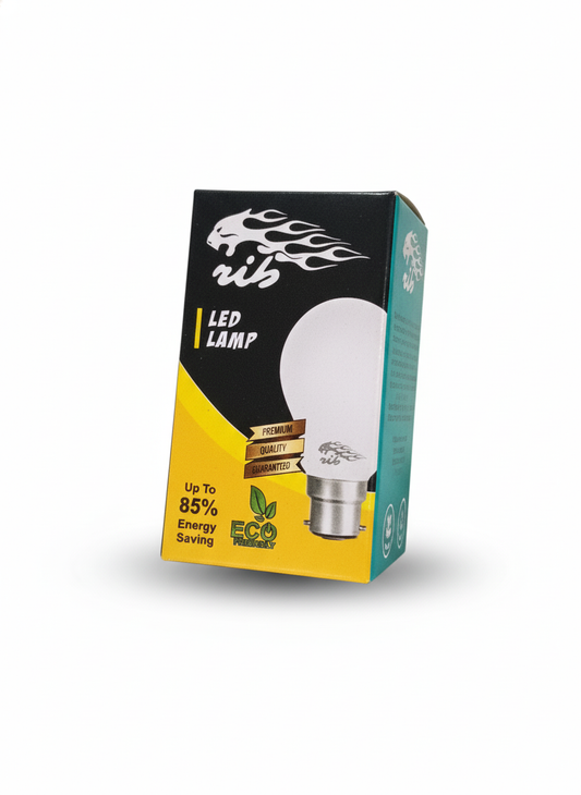 RIB PP DRI LED BULB 9W (Pack of 10)